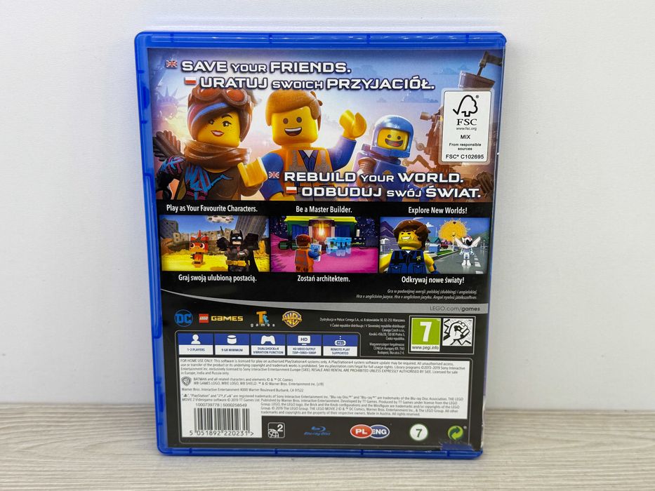 LEGO Movie 2: The Videogame (PS4)