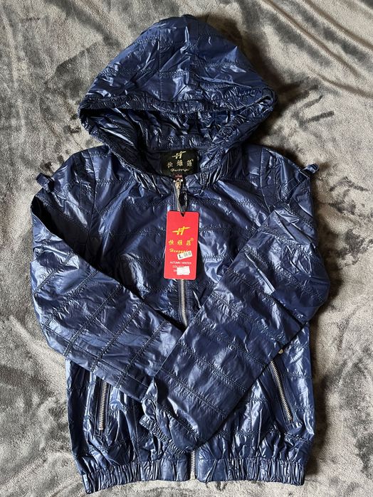 Куртка нова синя