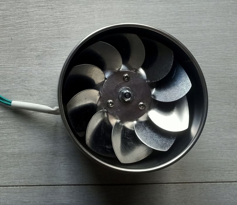 Exaustor inox ventilação de conduta