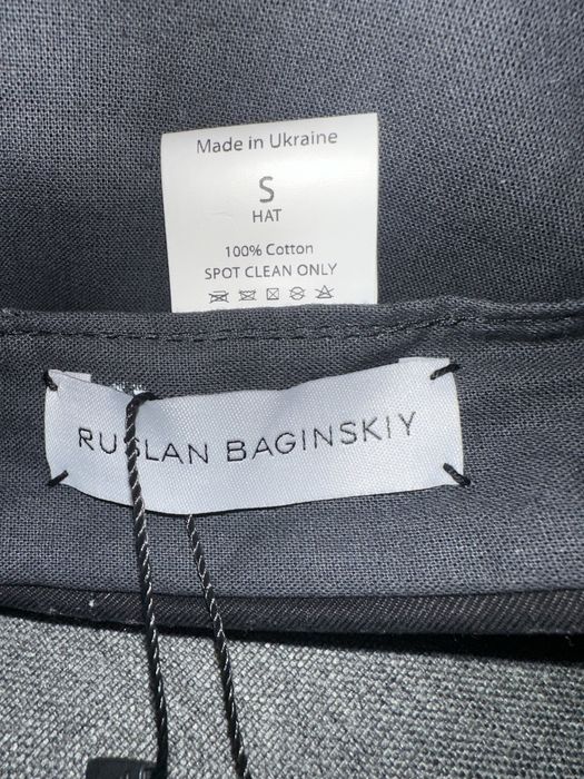 Берет Ruslan Baginskiy чорний вовняний новий розмір S