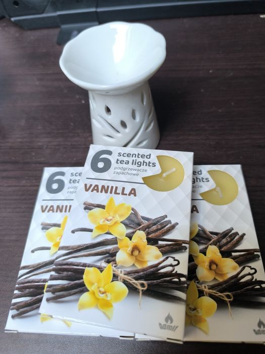 Podgrzewacze zapachowe tealight 18 szt kominek