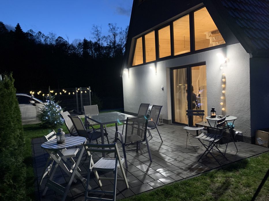 Domek w Beskidach Niezapominajka z kominkiem i balią