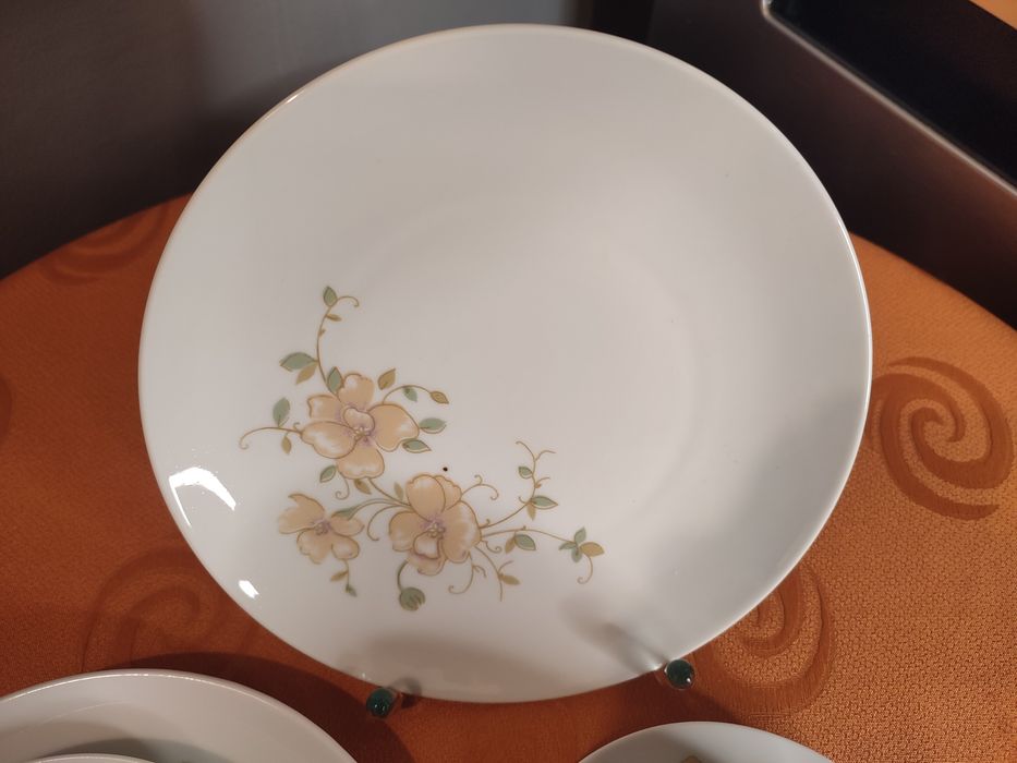 Śliczne stare trio porcelana Kahla