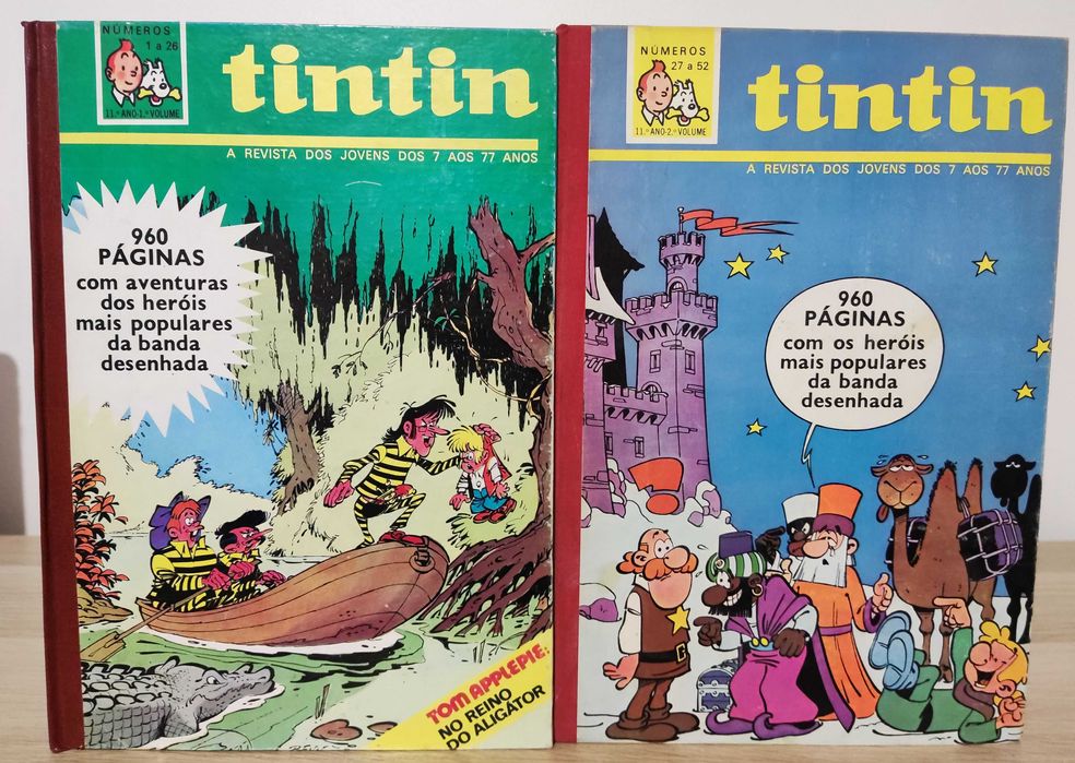 Revista Tintin - Vários anos completos