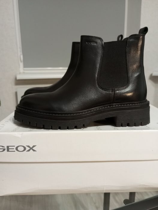 Geox челси из натуральной кожи