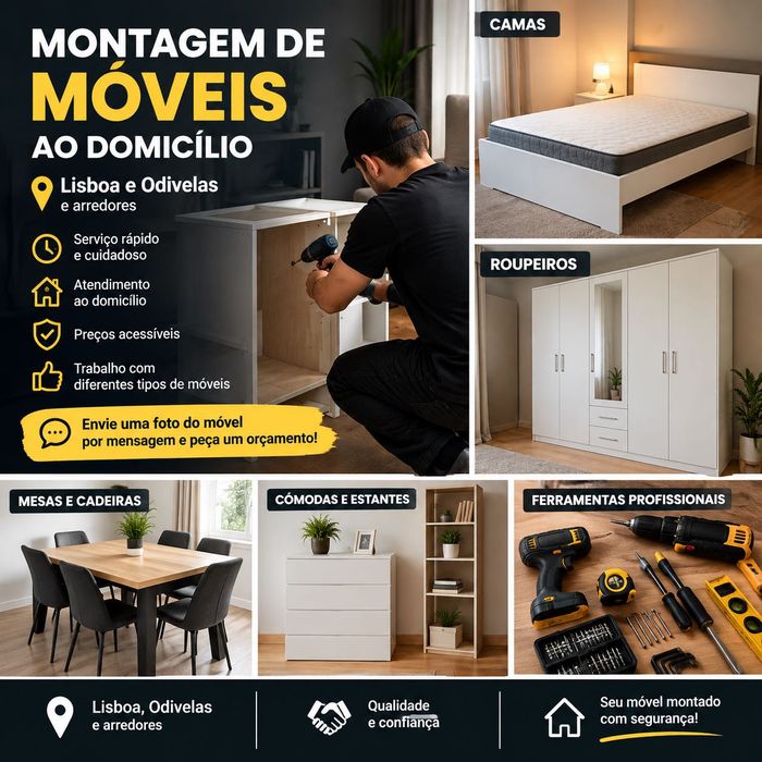 Montagem de Móveis em Lisboa e Odivelas