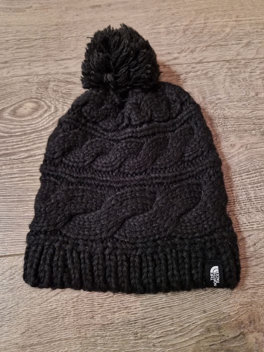 Шапка вязаная The north face Women's Cable Pom Pom Beanie