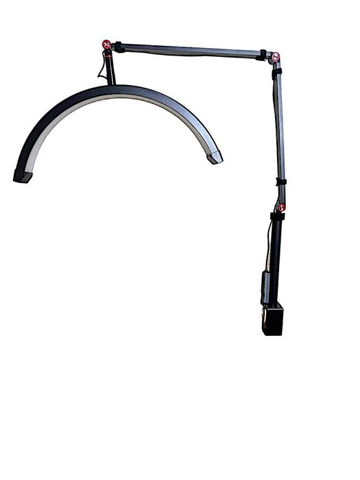 Лампа на струбцині для beauty майстра SP- 66B з тримачем для телефону