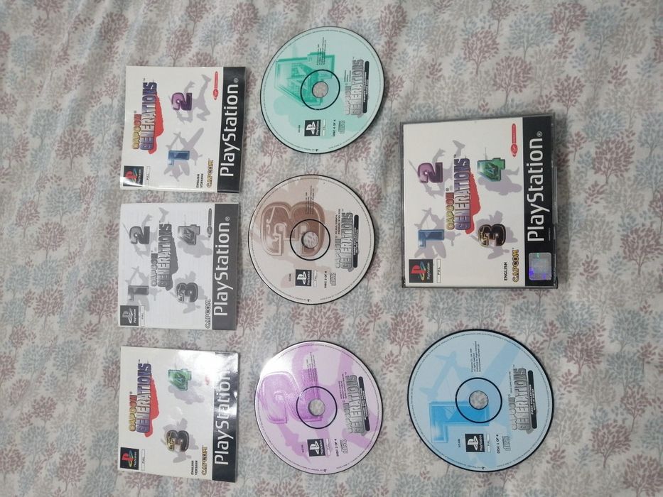 Playstation 1 jogo Capcom Generations