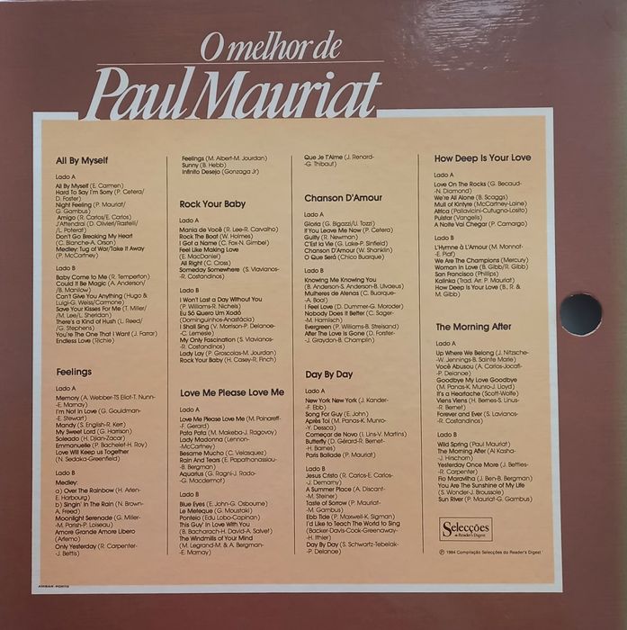 Discos Vinil Paul Mauriat (8+1)