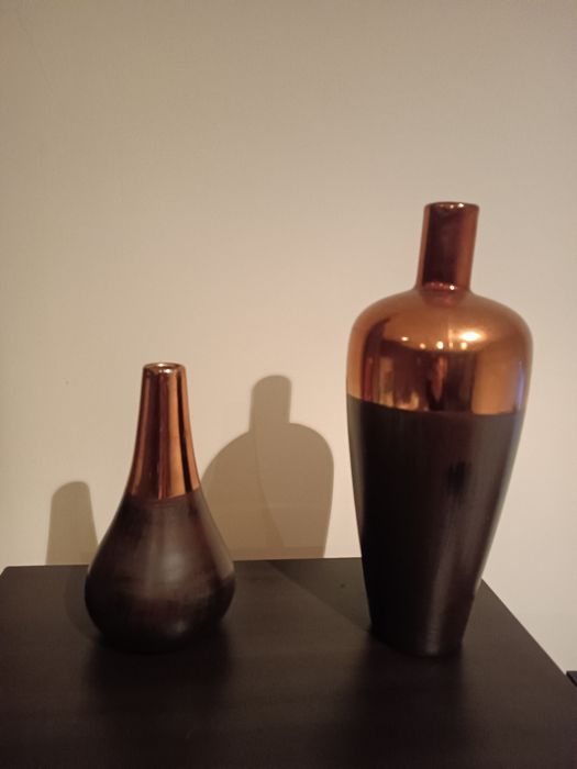Dois vasos decorativos