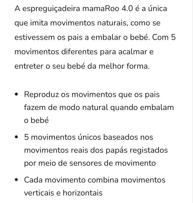 Espreguiçadeira 4moms
