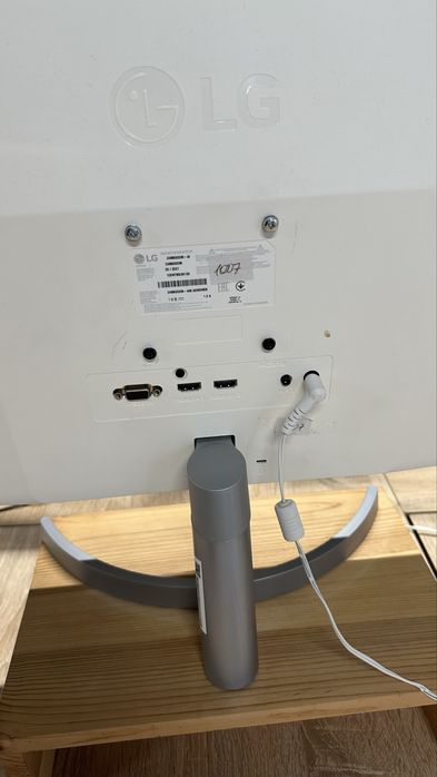 Монітор lg 24mk600m-w