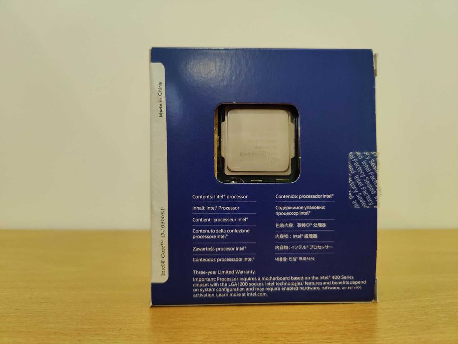 Processador Intel® Core™ i5 10600KF 6-Core/12-Threads64739161491202121