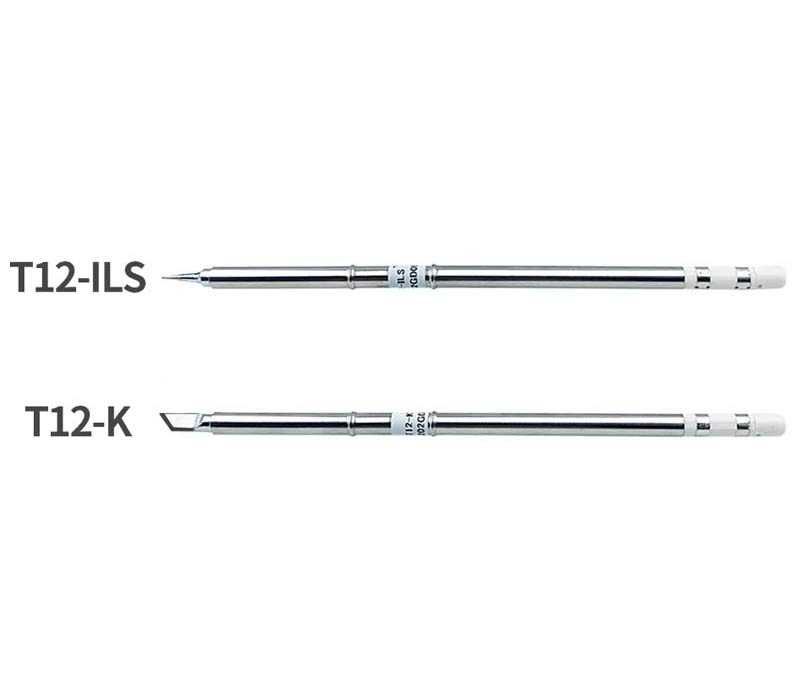 Паяльна станція Lefavor T12+ на жалах Т12, два жала в комплекті