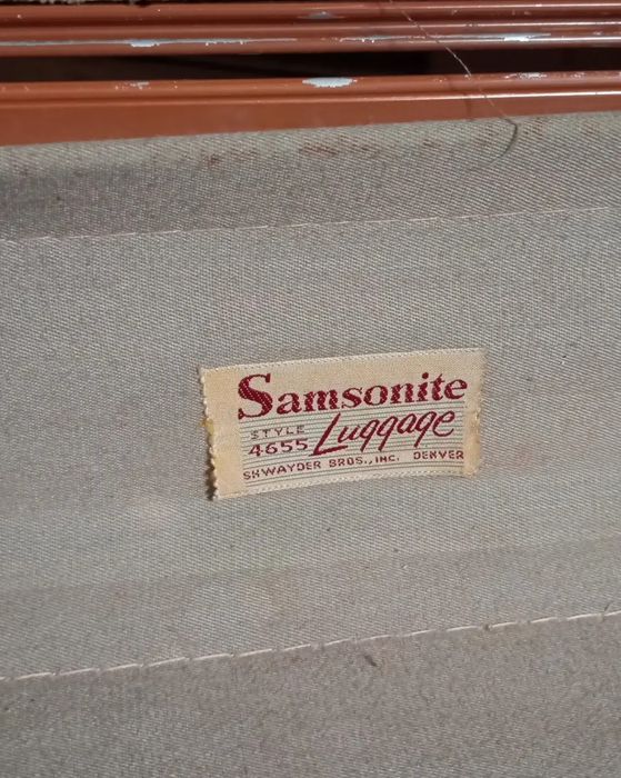 Mala antiga vintage Samsonite