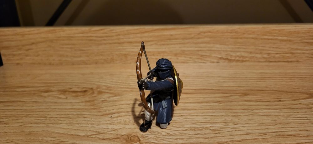 Schleich rycerz łucznik saraceński na kolanach figurka unikat wycofany
