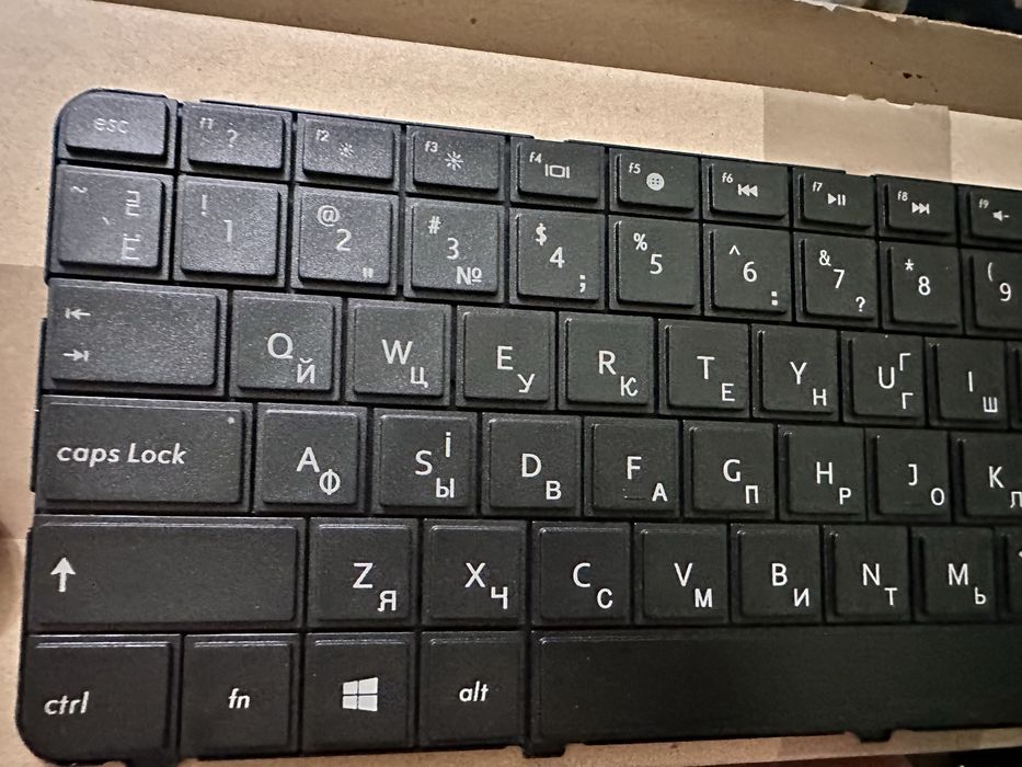 Клавіатура для ноутбука HP (Compaq: 430, 431,  630, 635, 640, 650, 655, CQ43, CQ57, CQ58, Pavilion: G4-1000, G6-1000) ukr, black