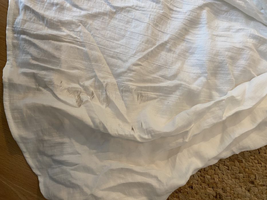 Vestido branco da Mango