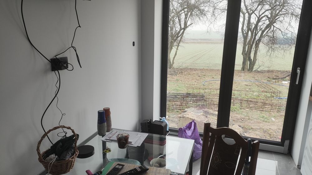 Dom w trakcie trwania remontu