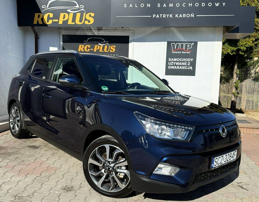 SsangYong/KGM Tivoli 4WD Automat*Bezwypadkowy-ORYGINAŁ*Skóra*Kamera*Mega-Zadbany*WZOROWY*