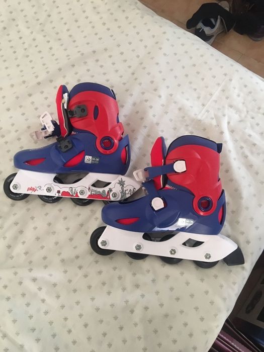 Patins em linha tamanho 34-36