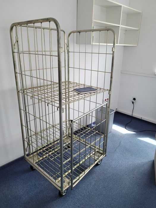 wózek kontenerowy WRN2-030/30 ZAKREM dwie platformy udźwig 300kg