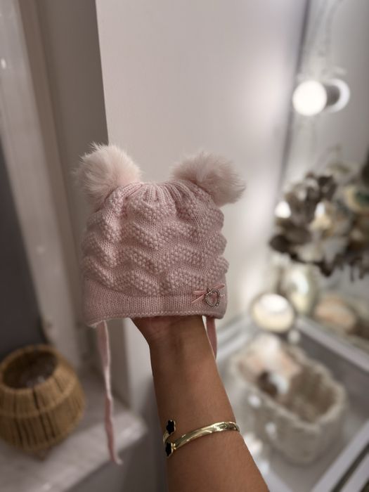 Шапочка шапка для дівчинки розмір 38