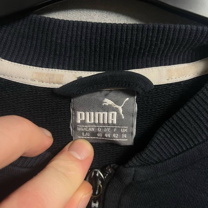 ‼️50%-75% на все до 27.05‼️Зипхуди Puma L темно синяя худи зипка кофта свитшот L
