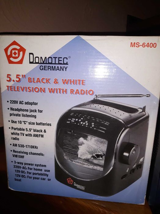 Телевізор Domotec Germany MS-6400, неробочий, дінамік працює,
