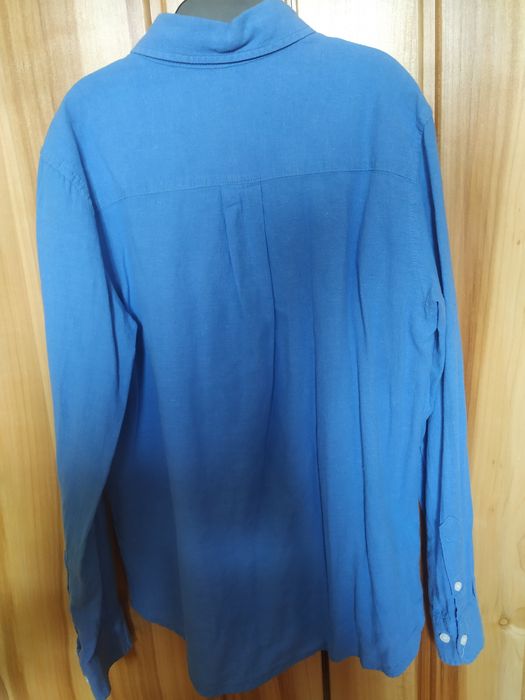 Koszula chłopięca h&m len/bawełna r. 140
