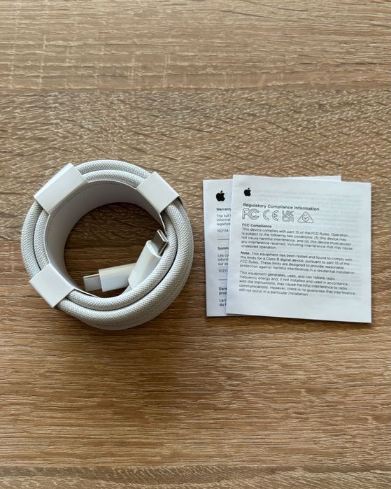Кабель шнур оригінал A2794 2 м Type-C to Type-C 240w MacBook, iPad