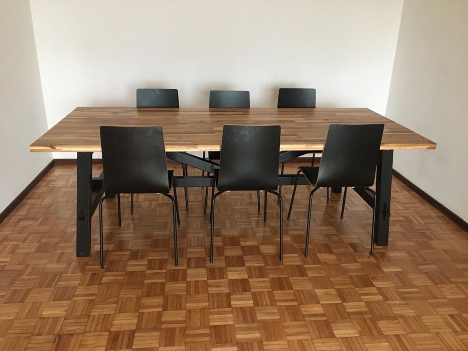 Mesa de sala e 6 cadeiras