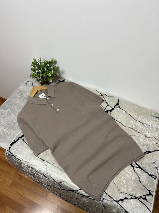 H&M мужская футболка поло с воротником / Размер L-XL