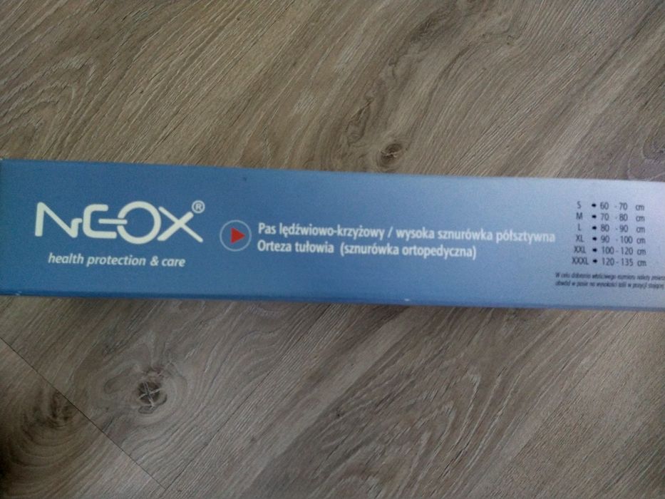 Pas lędźwiowo-krzyżowy, orteza tułowia XXL