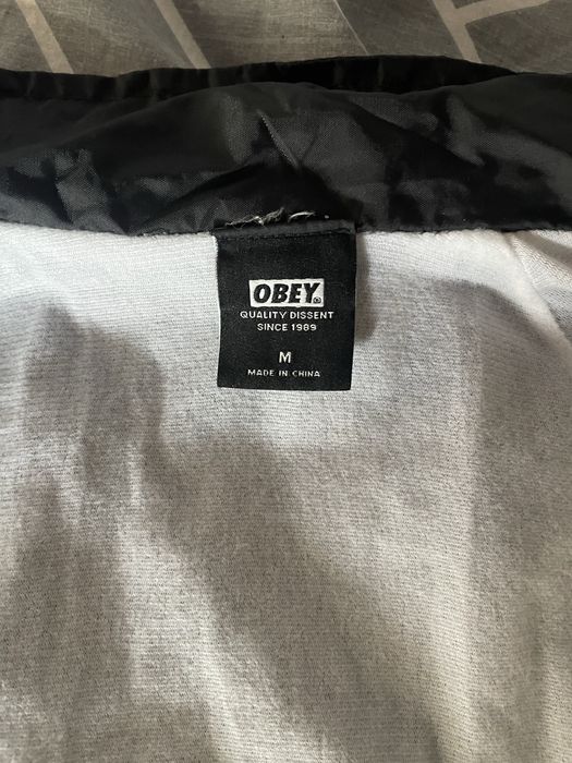 Ветровка Obey Wake Up coach jacket чоловіча