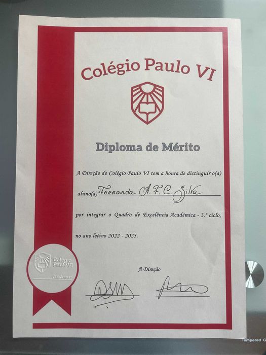 Explicadora de ensino secundário