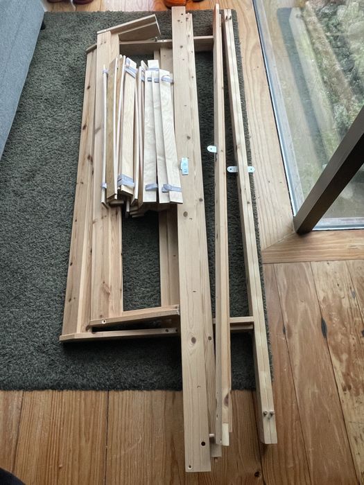 IKEA cama NEIDEN 140x200 e estrado LURÖY