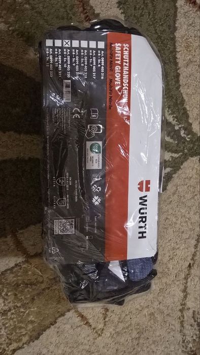 Захисні рукавиці Würth MultiFit Nitril