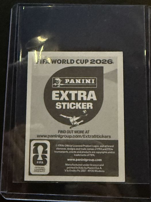 Kylian Mbappé - Extra Sticker Silver - Mundial 2026