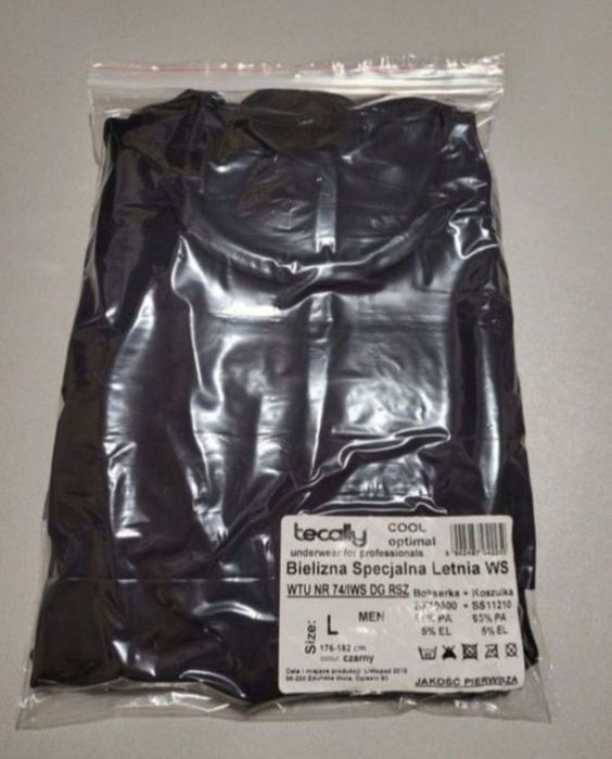 Bielizna specjalna letnia termoaktywna L