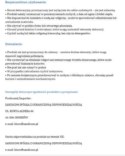 Skrzat świąteczny krasnal dekoracja świąteczna figurka ozdoba 37 cm