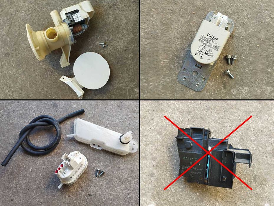 Запчастини для пральної машини Whirlpool AWE 6415