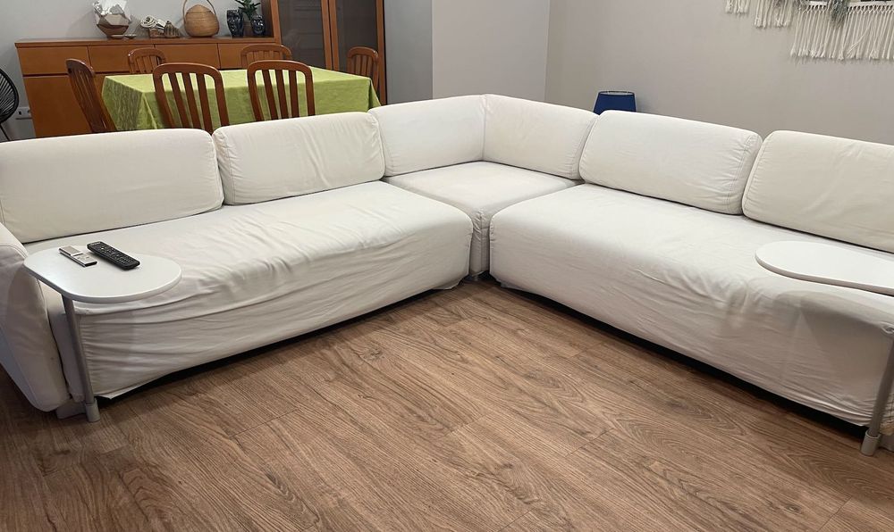 Sofá de Canto - 3 peças