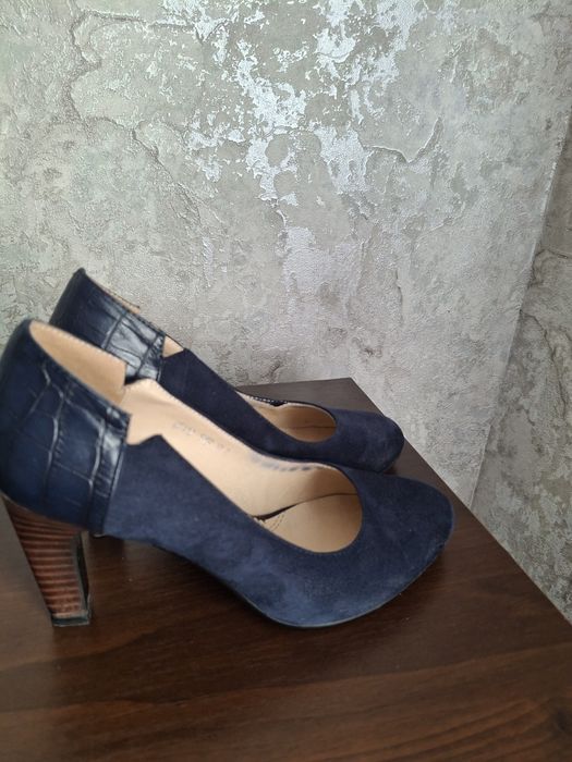 Туфлі сині 37 р 24см