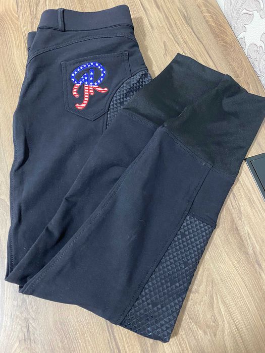 Бриджі для верхової їзди з повною силіконовою леєю