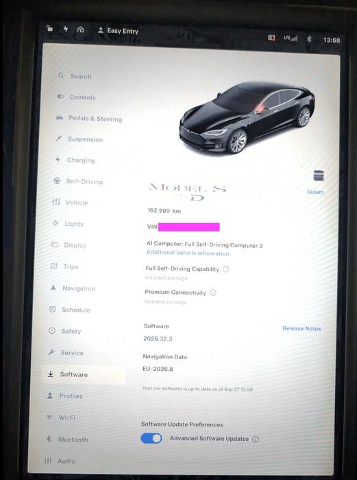 Tesla model s 75 D
