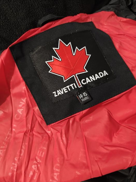 Тепла зимова підліткова куртка ZAVETTI CANADA