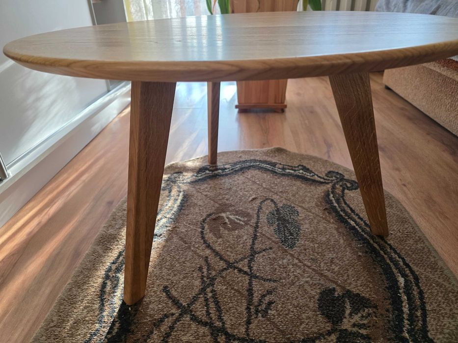 Stolik kawowy dębowy