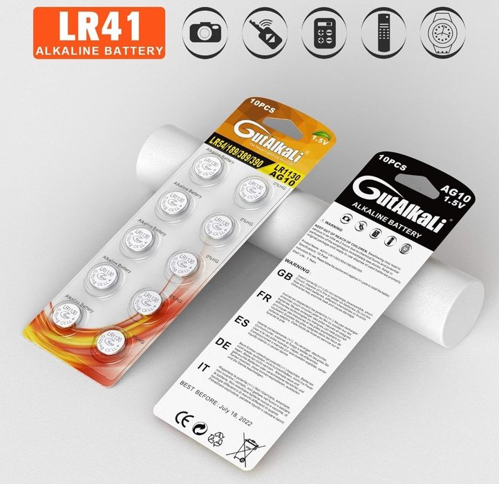 2 pak GutAlkaLi LR1130 baterie guzikowe